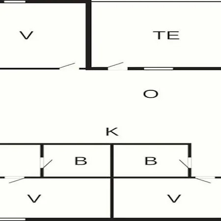 بيت للعطل 6 Person In Oster Assels-by Traum Sillerslev